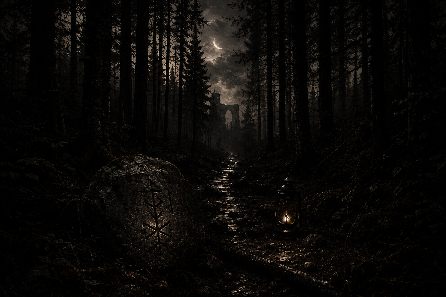 THE FOREST NEVER EMPTIES