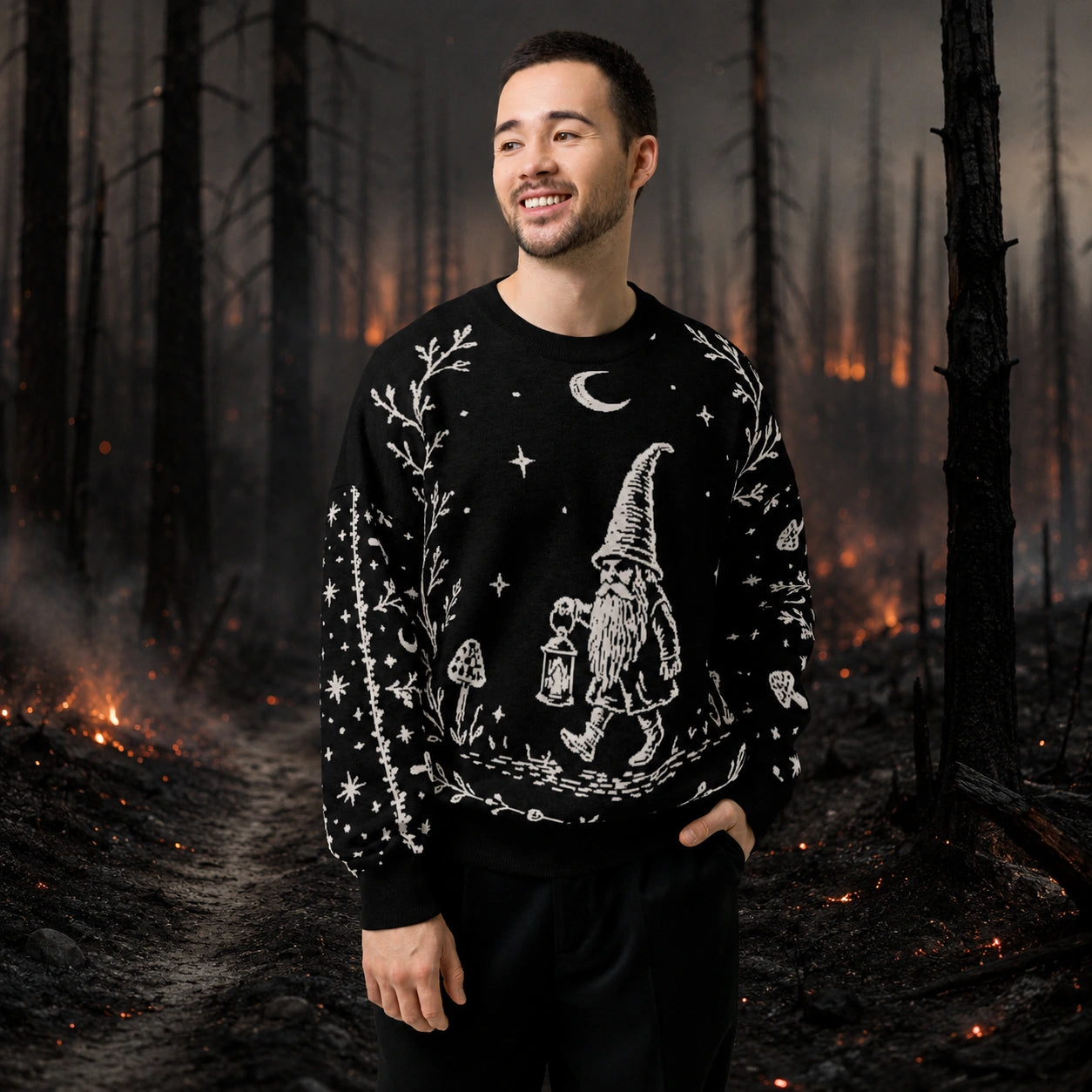 EMBERWALKER Knitted Sweater
